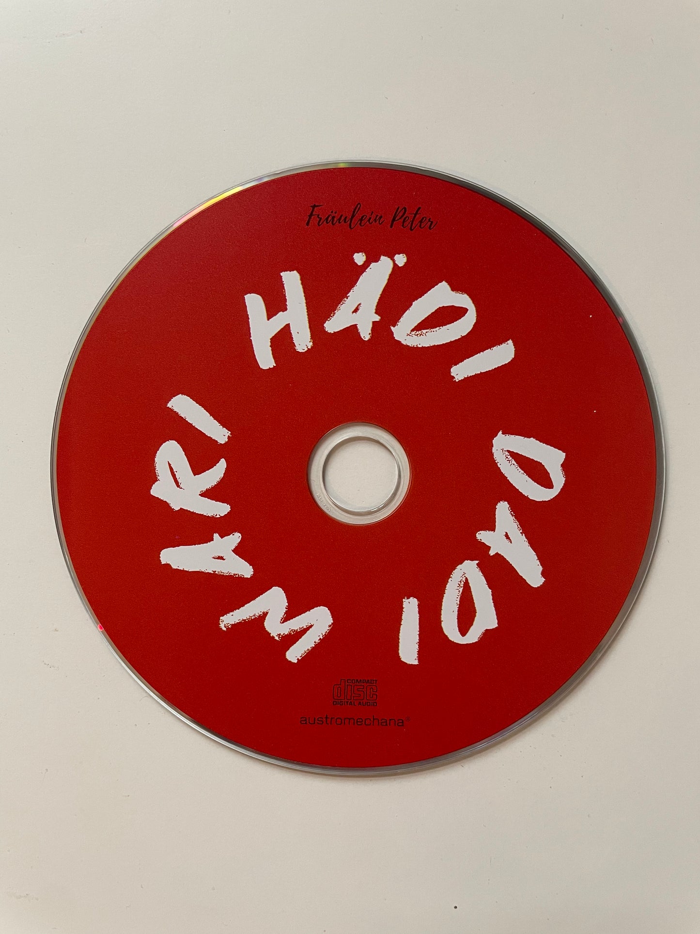 Debutalbum: "Hädi Dadi Wari" - Fräulein Peter (physisch)