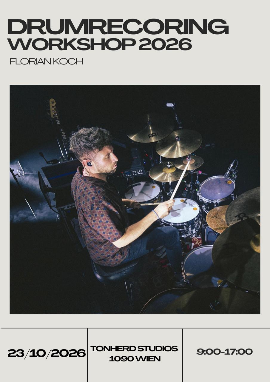Drum-Rec Masterclass mit Florian Koch