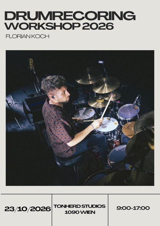 Drum-Rec Masterclass mit Florian Koch